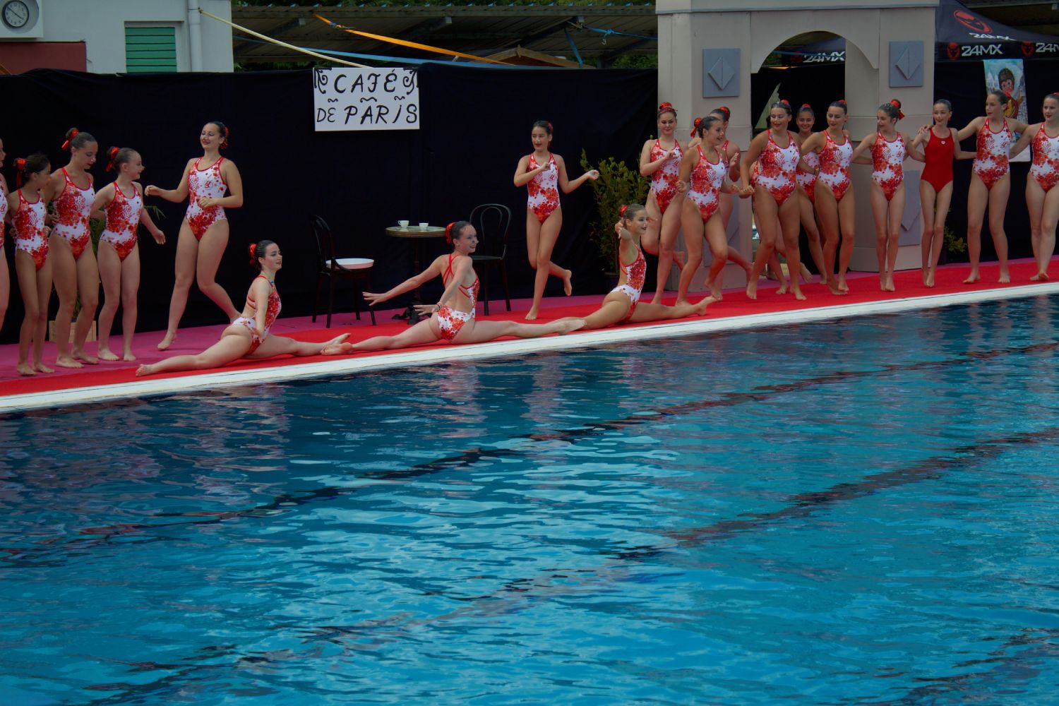 Nageuses du CN Morlaix Natation Artistique